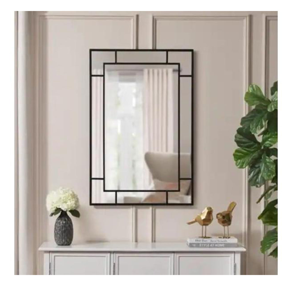 ANTON BLACK TRIM MIRROR