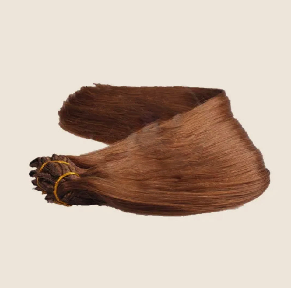 Chestnut Brown #6 Clip In Hair Extensions