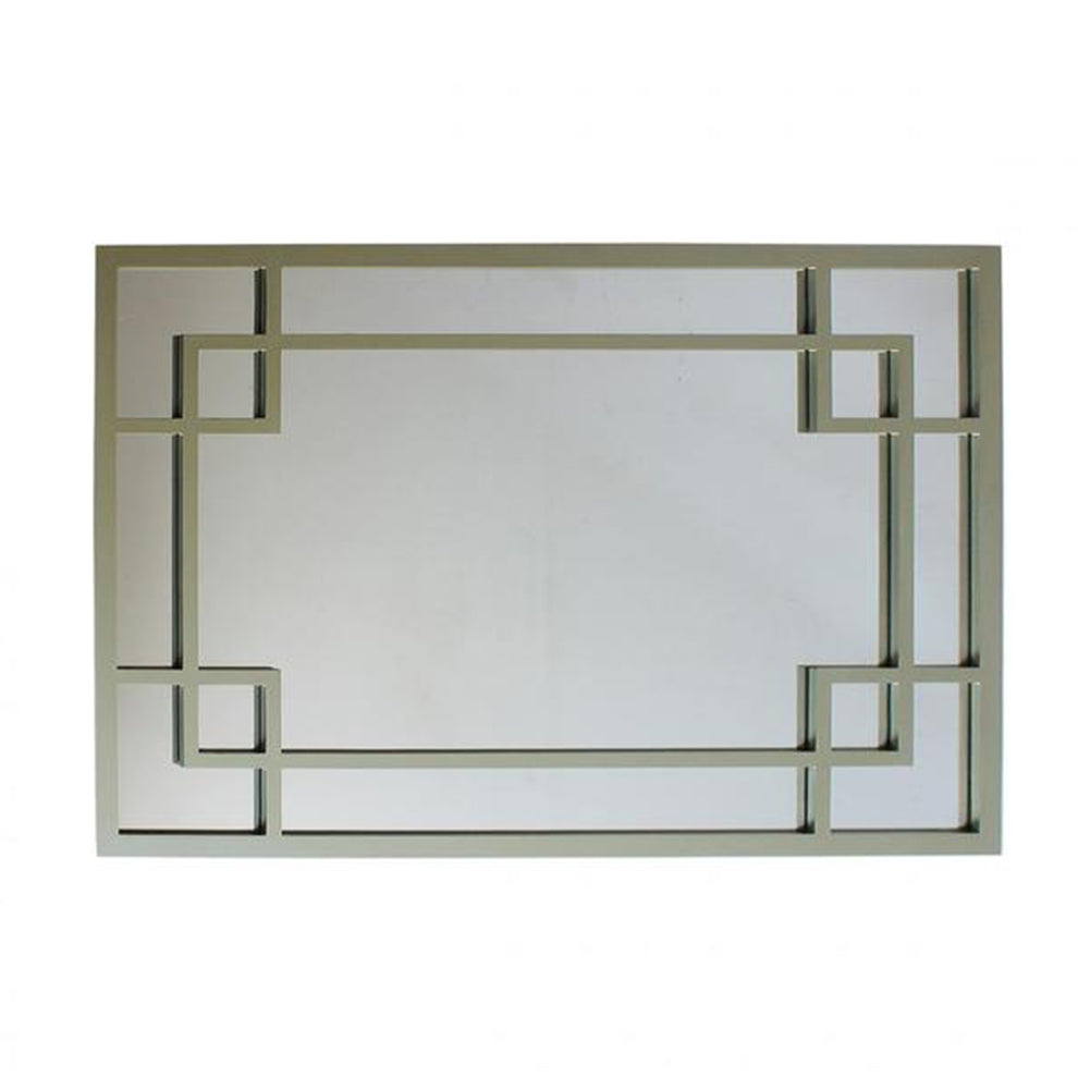LORRAINE LIGHT BRASS MIRROR