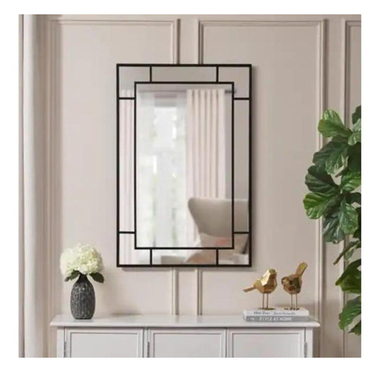 ANTON BLACK TRIM MIRROR