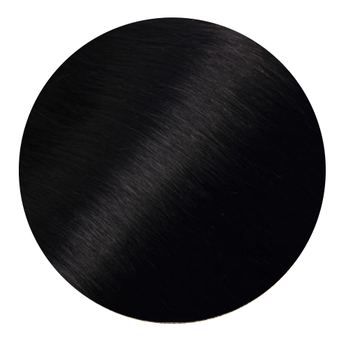 Jet Black #1 Clip In Hair Extensions