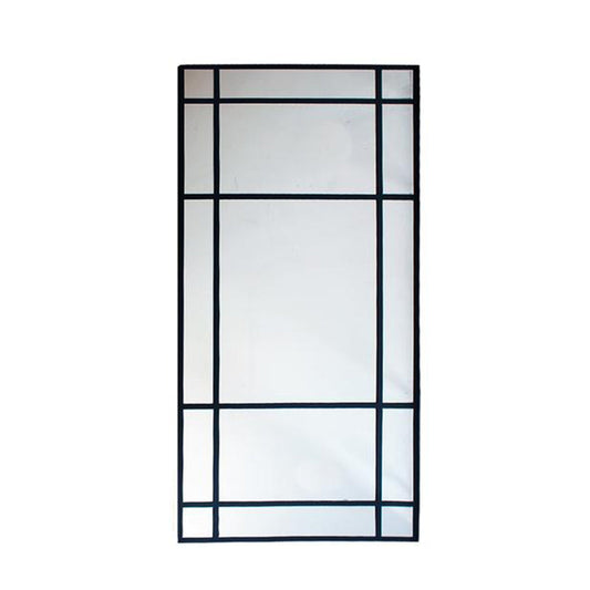 BRETON BLACK WINDOW LEANER MIRROR