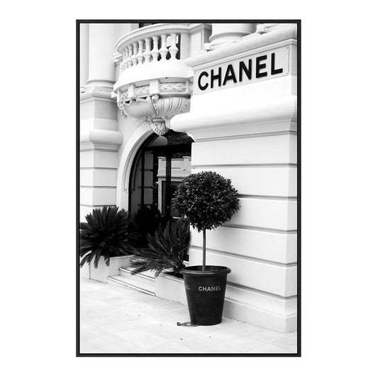 ENTRER CHANEL STORE FRONT PRINT