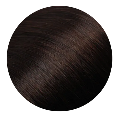 Darkest Brown #2 Clip In Hair Extensions