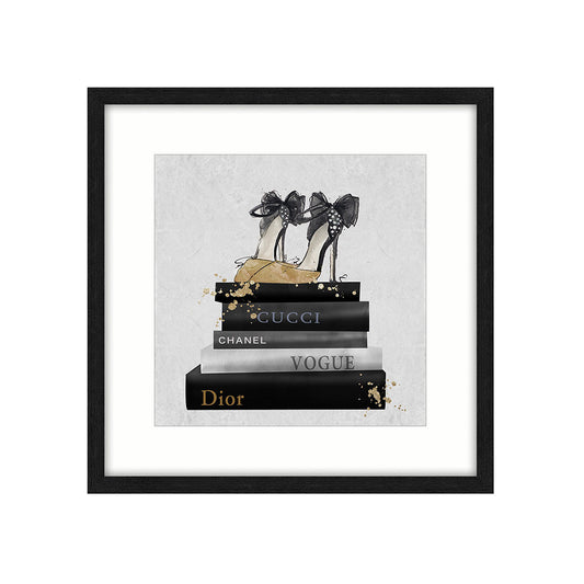 FASHIONISTA II GOLD FOIL PRINT