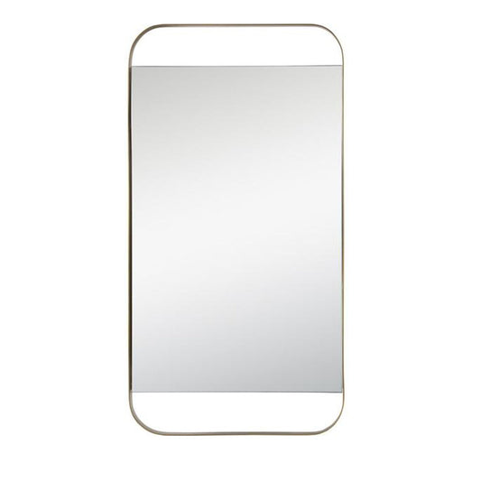 LISA THIN BRASS MIRROR