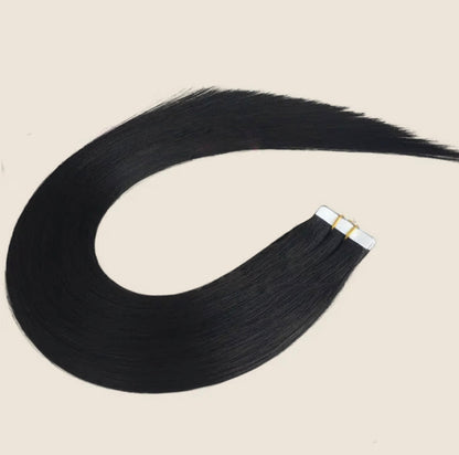 Off Black #1b Tape In Hair Extensions
